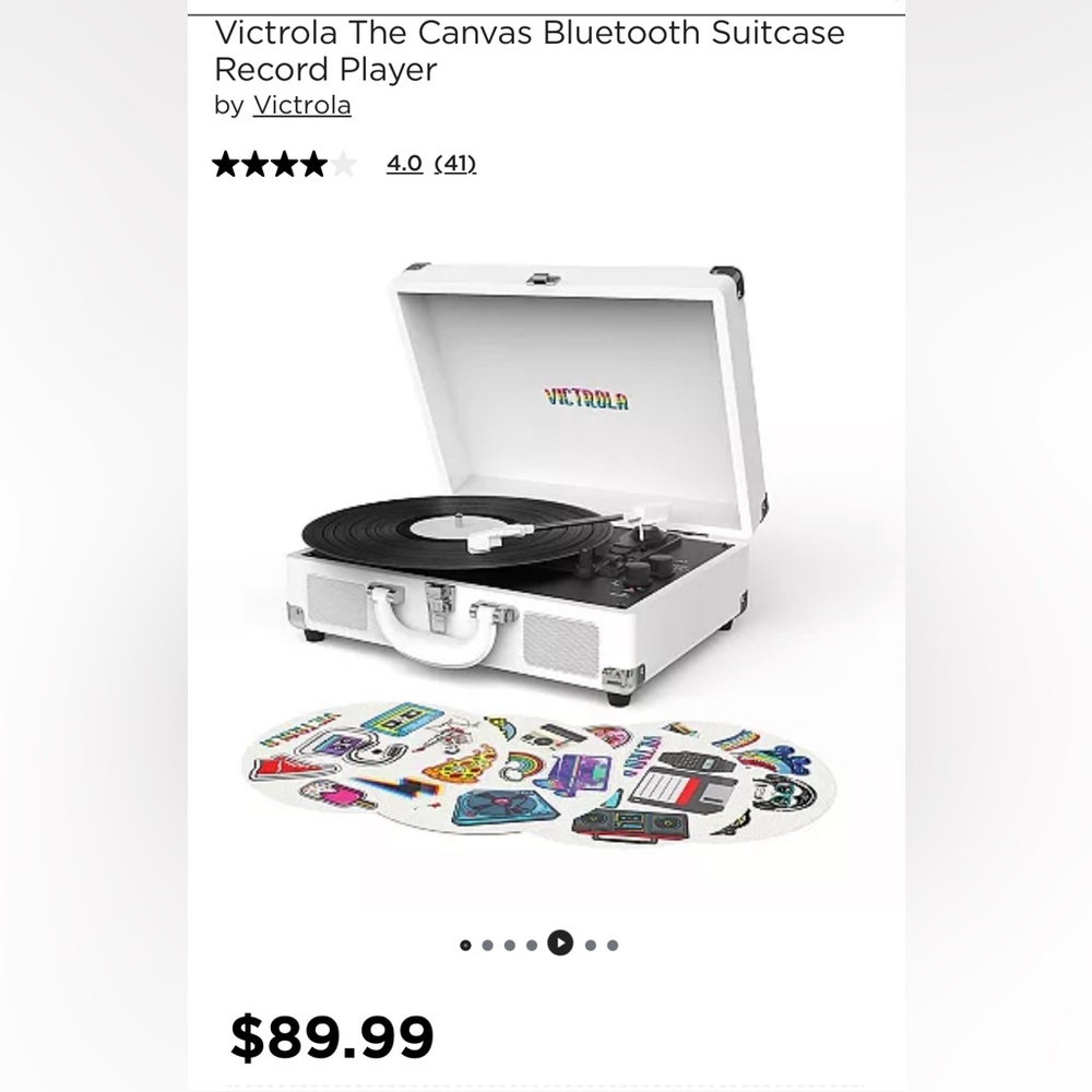 VICTROLA RECORD PLAYER